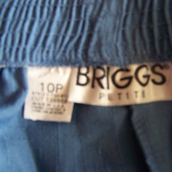 Briggs petite pants light blue NWT - Picture 2 of 9